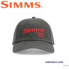 Кепка Simms Dad Cap Carbon